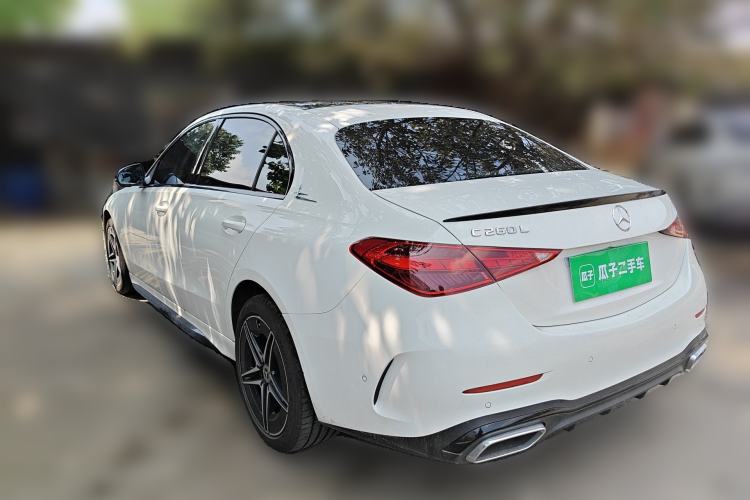 Used Mercedes-Benz C-Class 2025 Refresh C 260 L Night Edition Sports Version Rear Left 45 Deg