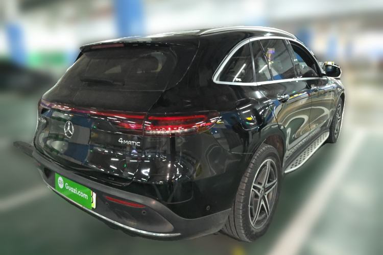 Used Mercedes-Benz EQC 2020 EQC 400 4MATIC Rear Right 45 Deg