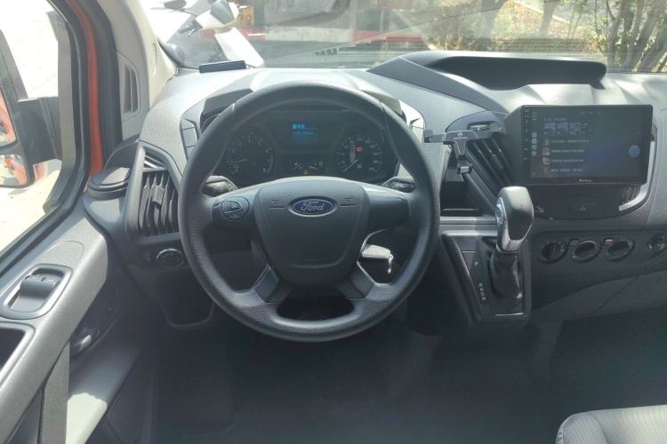Used Ford Transit 2019 2.0T Gasoline Automatic Multi-Function Commercial Vehicle Mid-Roof 6-Seater China VI Standard Steering Wheel
