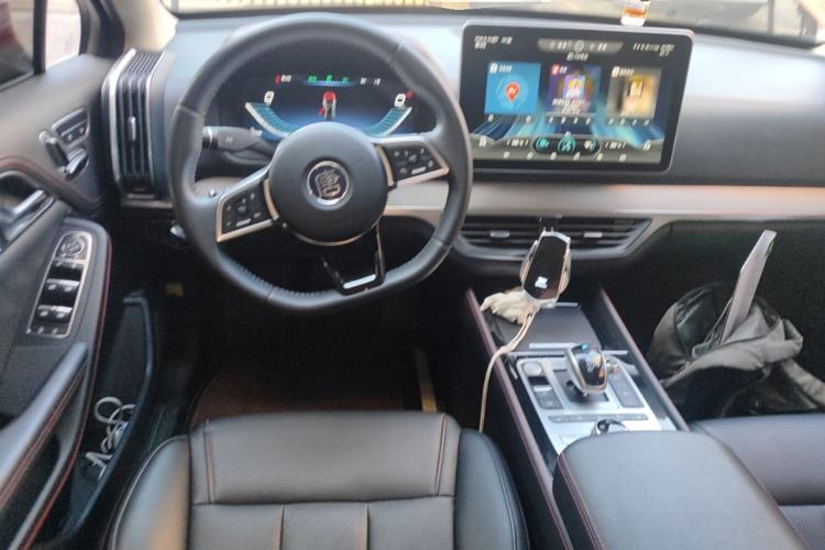 Used BYD Tang New Energy 2019 DM 2.0T All-Wheel Drive Smart Connectivity Enjoyment Model 7 Seats China VI Standard Steering Wheel