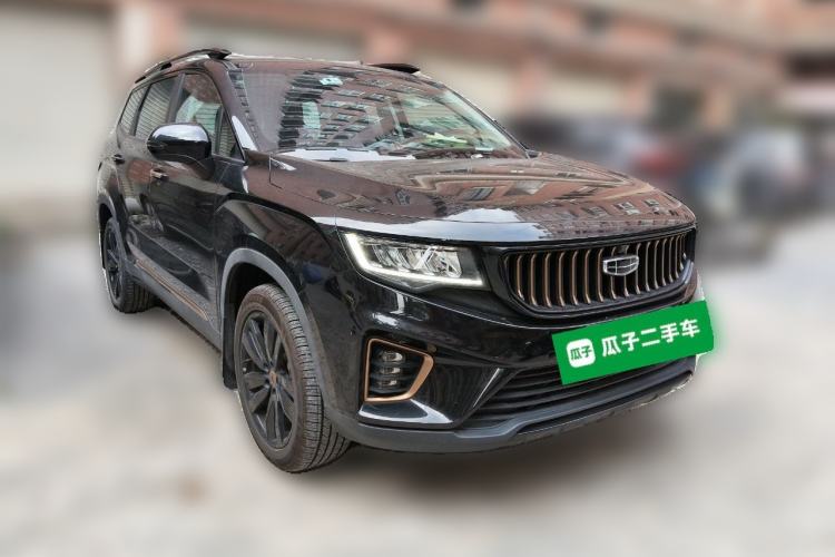 Used Geely Auto Haoyue 2022 1.8TD DCT Black Gold Limited Edition 7-Seater Front Right 45 Deg