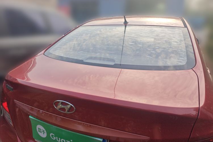 Used Hyundai Verna (older generation) 2010 Sedan 1.4L Manual Comfort GS Rear