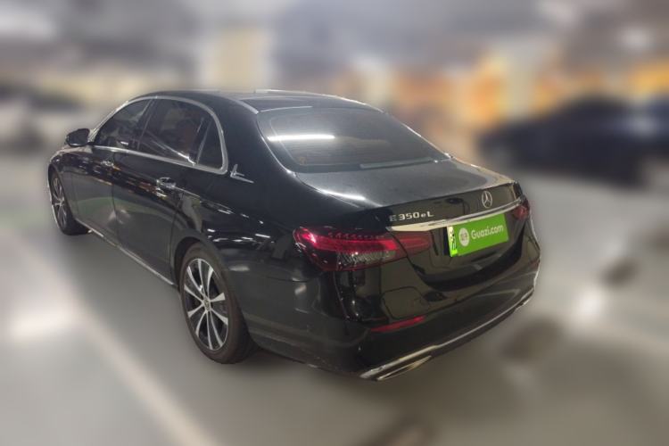 Used Mercedes-Benz E-Class New Energy 2022 Facelift E 350 e L Plug-in Hybrid Sedan Rear Left 45 Deg