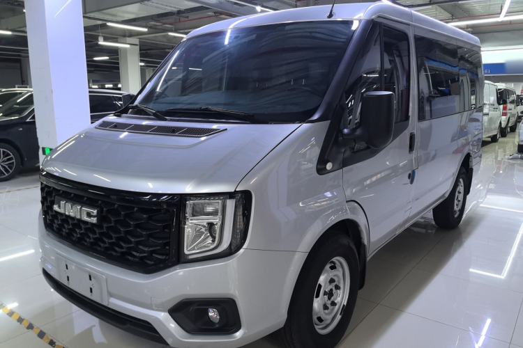 Used JMC Fushun 2023 2.0T Manual Short-Wheelbase Low-Roof Commercial Multi-Purpose Passenger Vehicle 6 Seats with Dual-Opening Tailgate