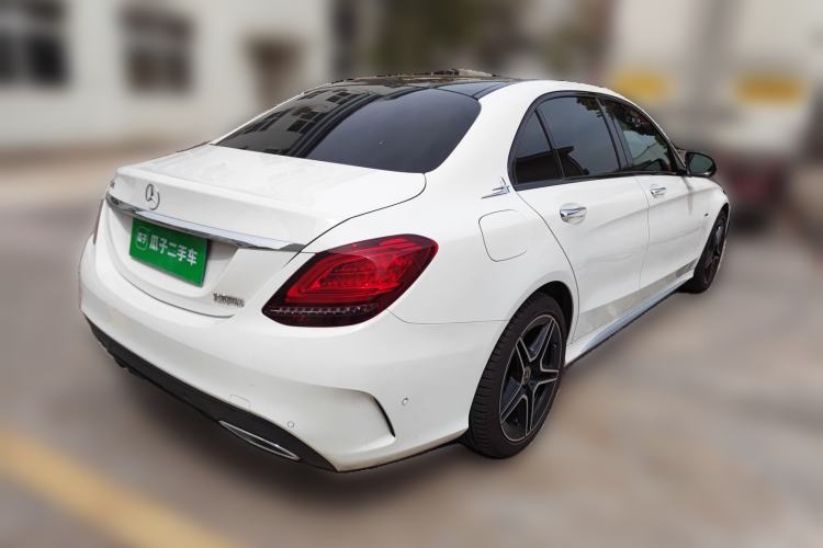 Used Mercedes-Benz C-Class 2021 C 260 L Sport Edition Star Collection Rear Right 45 Deg