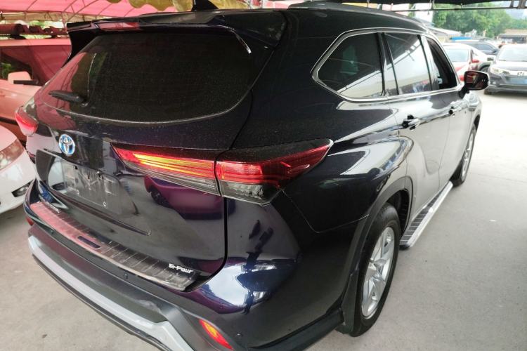 Used Toyota Highlander 2022 Dual-Engine 2.5L 4x4 Elite Edition 7-Seater Rear Right 45 Deg