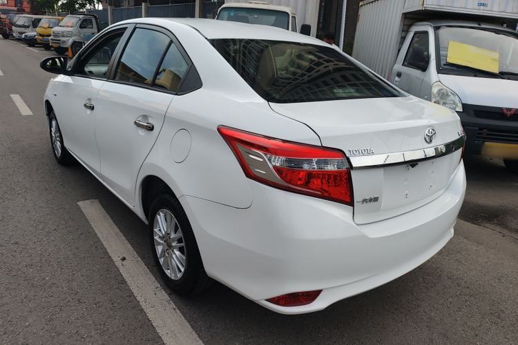 Used Toyota Vios 2014 1.3L Manual Value Edition Rear Left 45 Deg