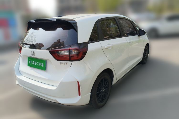Used Honda Fit 2021 1.5L CVT Trend Edition Rear Right 45 Deg