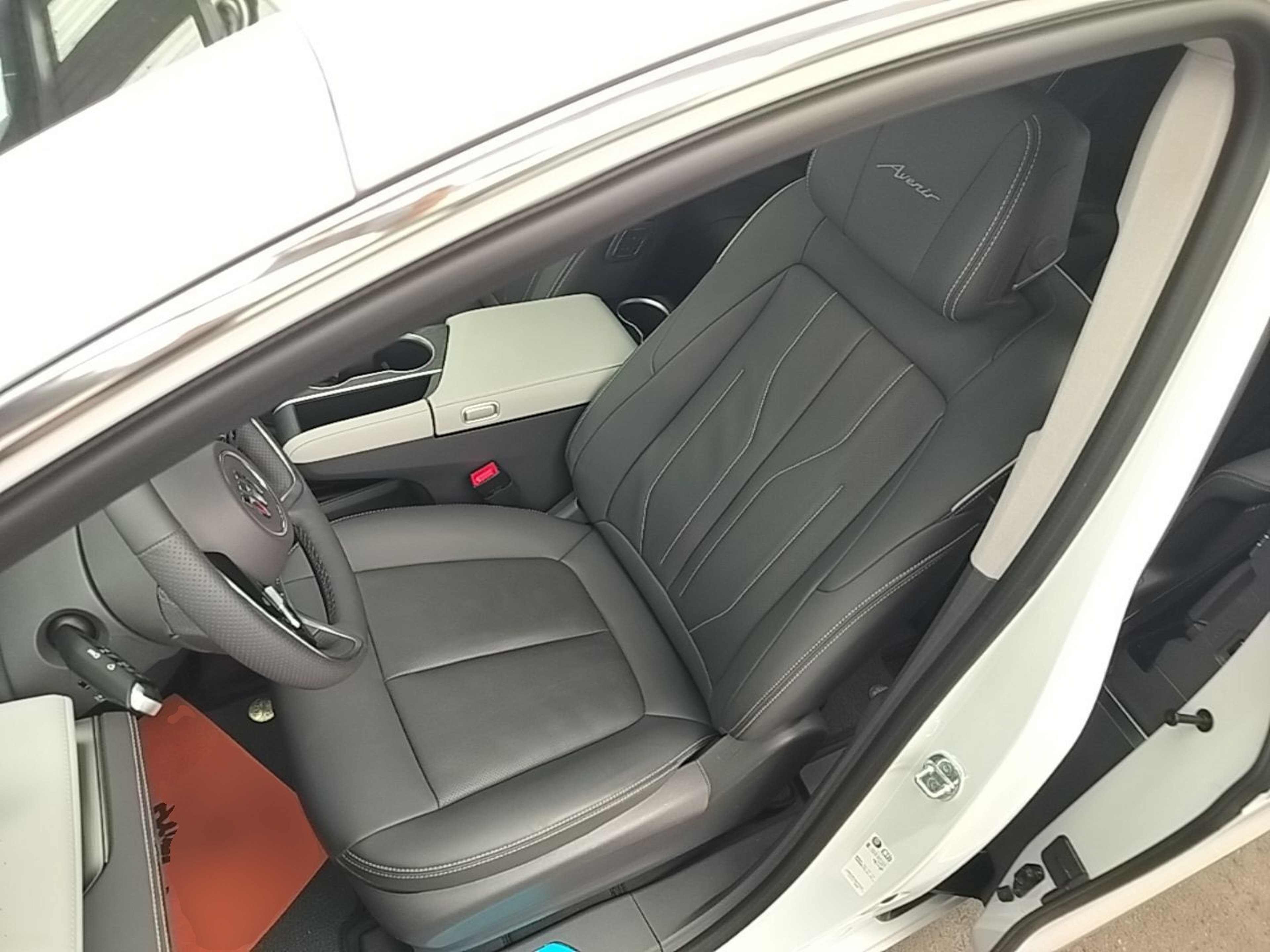 Avant de la voiture
