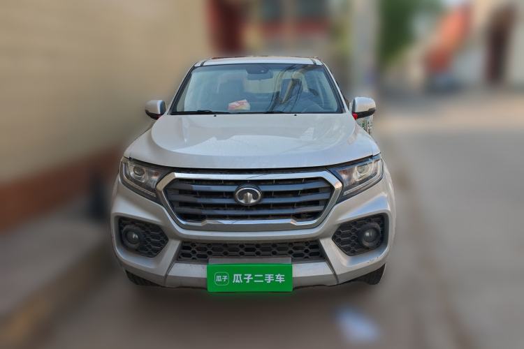 Used Great Wall Wingle 7 2020 2.0T Diesel Two-Wheel-Drive Crown Champion Business-Grade Large Double-Cab GW4D20M Front