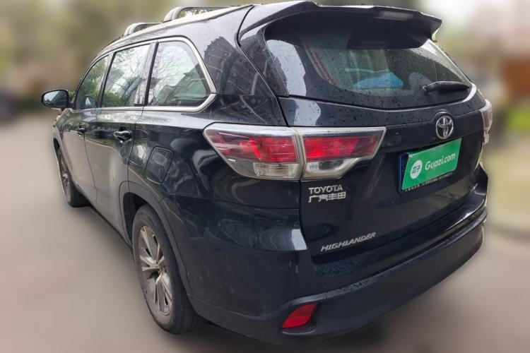 Used Toyota Highlander 2015 2.0T Four-Wheel Drive Elite Edition 7-Seater Rear Left 45 Deg