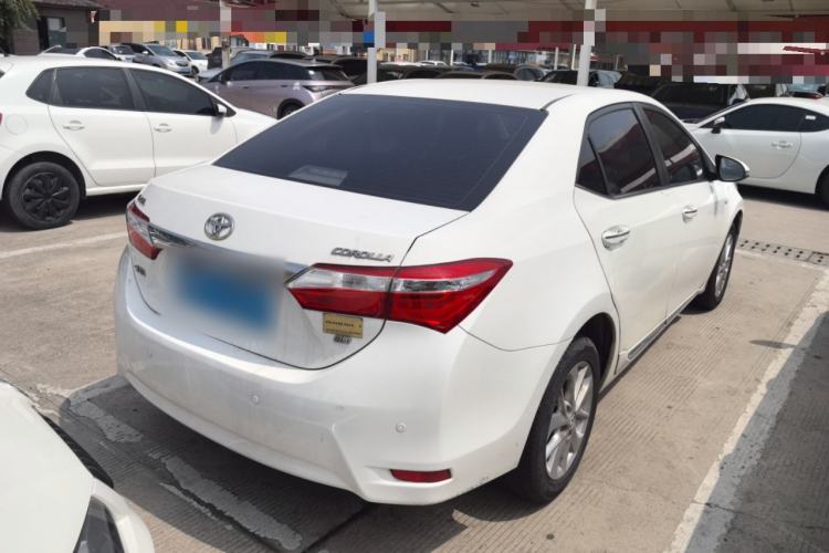 Used Toyota Corolla 2014 1.6L CVT GL-i Leather Edition Rear Right 45 Deg