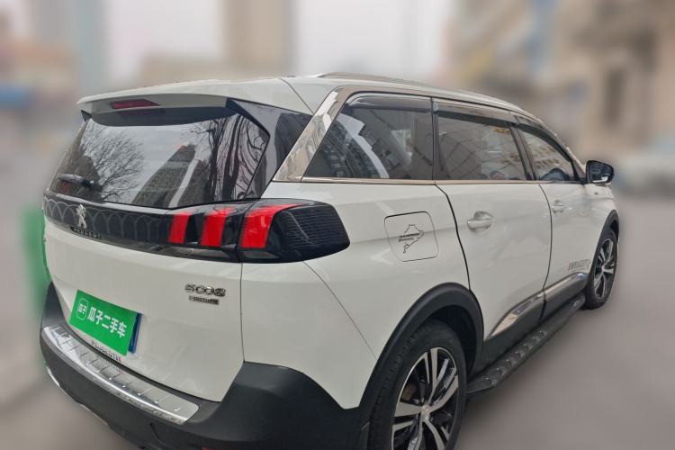 Used Peugeot 5008 2017 380THP 7-Seater Elite Edition Rear Right 45 Deg
