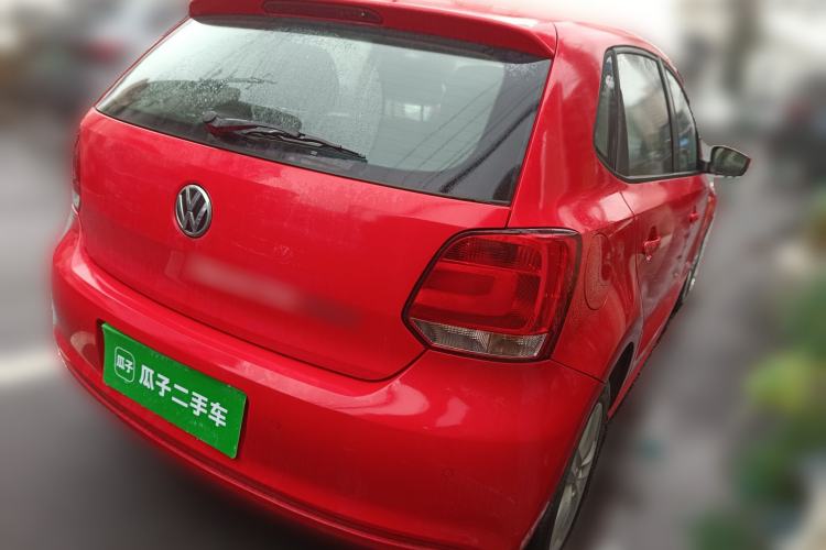 Used Volkswagen Polo 2011 1.6L Manual ZhiShang Edition Rear Right 45 Deg