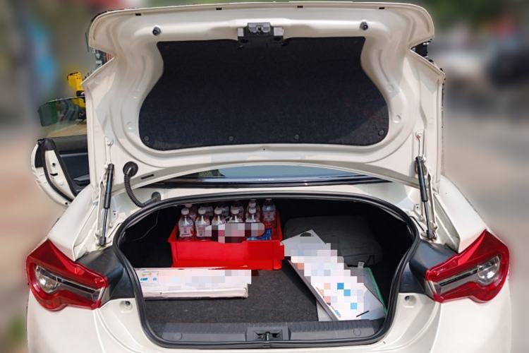 Used Toyota 86 2019 2.0L Manual Luxury Edition Trunk