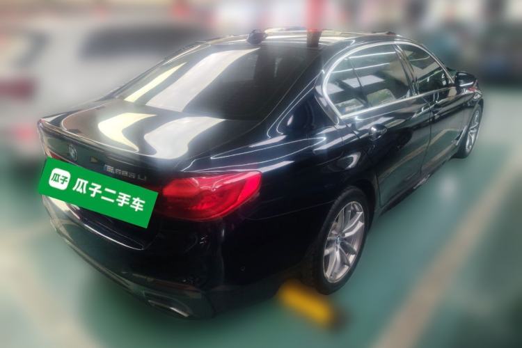 Used BMW 5 Series 2020 525Li Luxury Package Rear Right 45 Deg