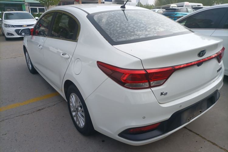 Used Kia K2 2017 Sedan 1.4L Automatic GLS Rear Left 45 Deg