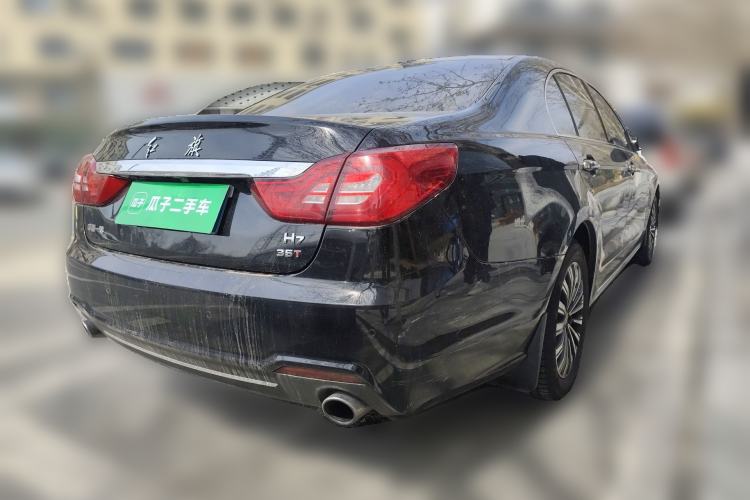 Used Hongqi H7 2019 2.0T Flagship Edition Rear Right 45 Deg