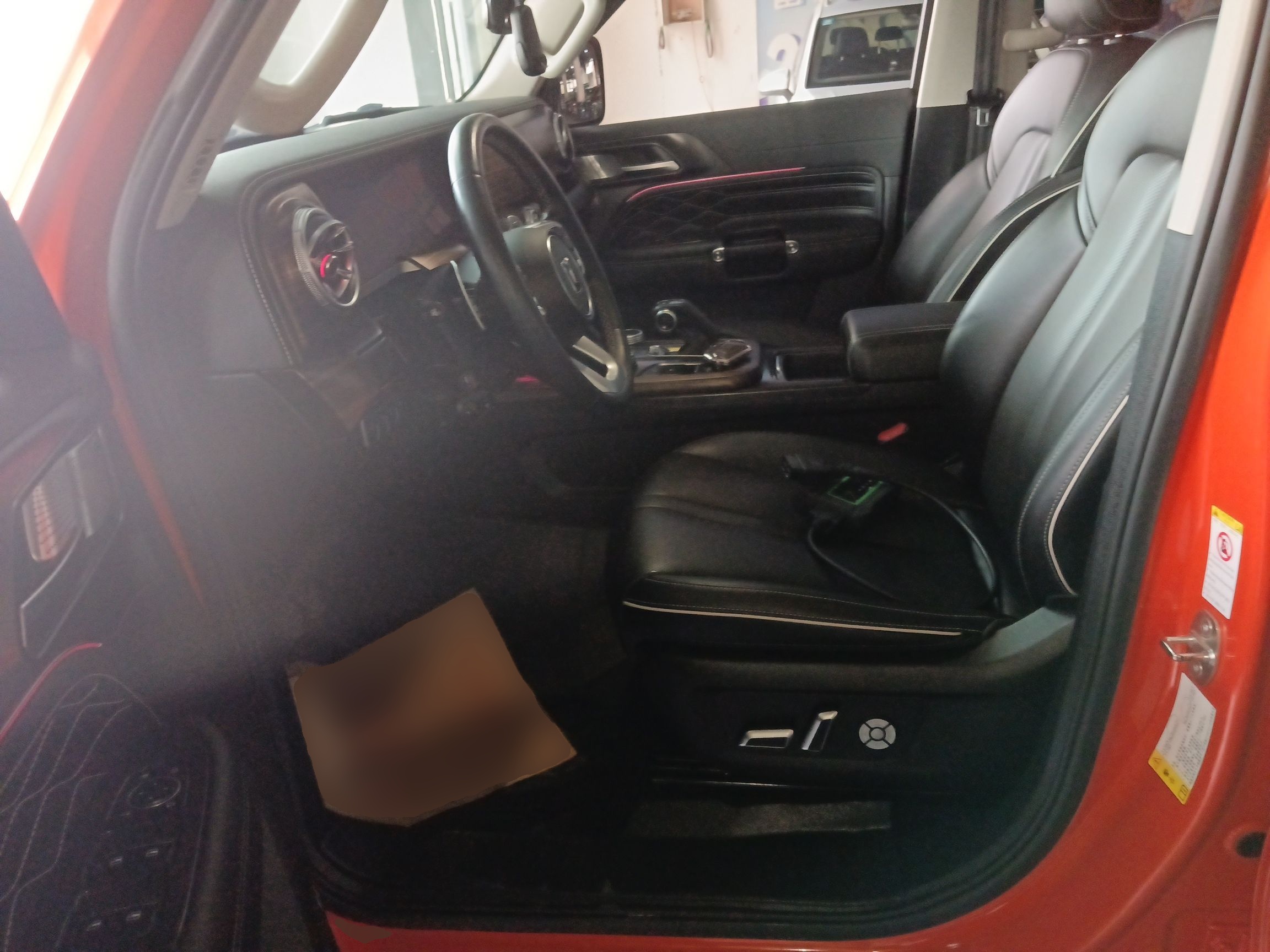 Interior delantero