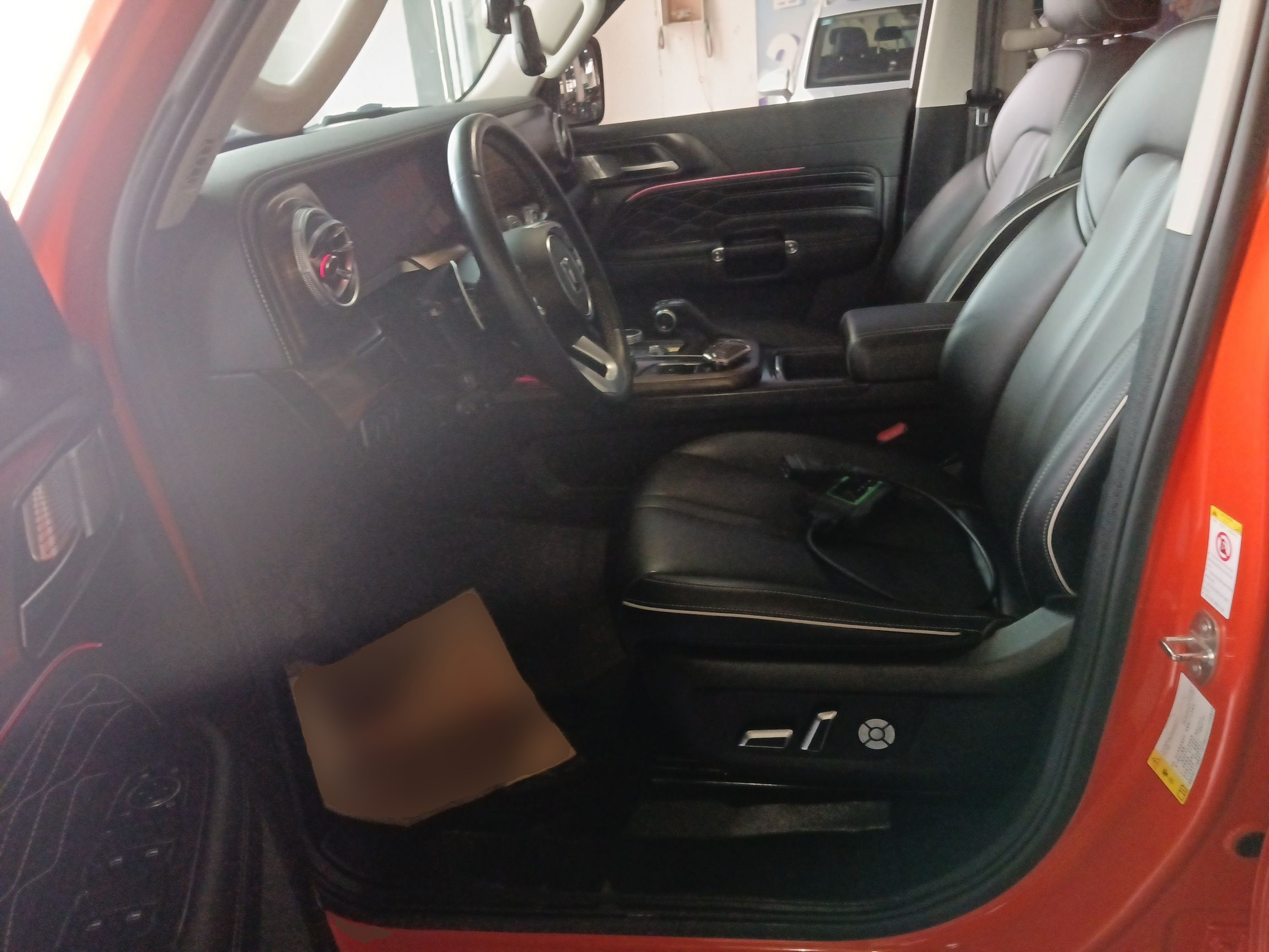 Interior delantero