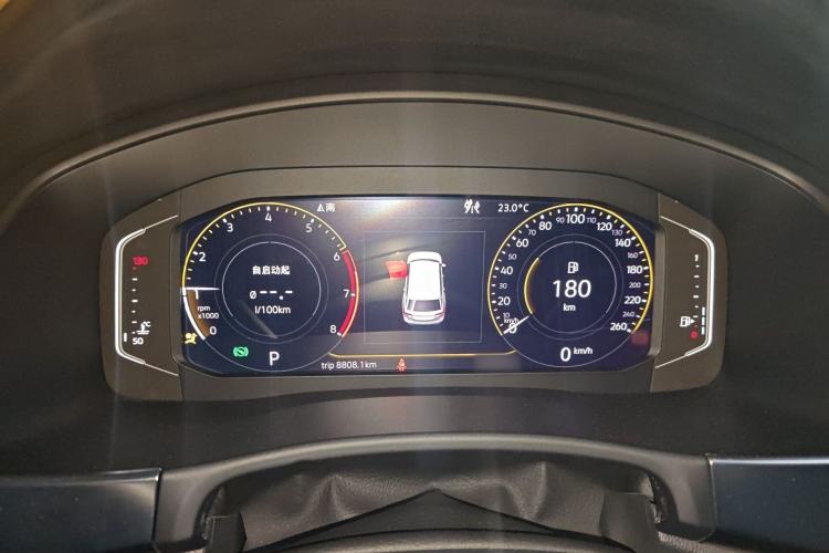 Used Volkswagen Teramont 2020 380TSI Four-Wheel Drive Luxury Version China VI Standard Instrument Cluster