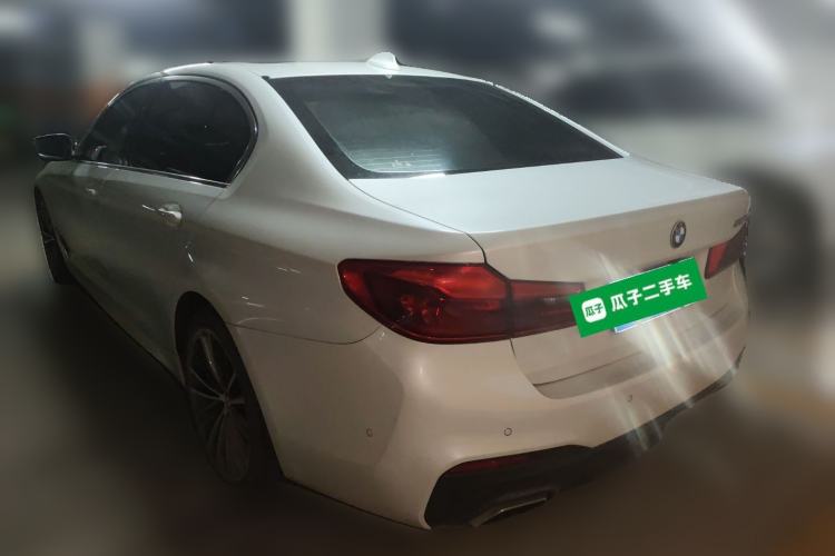 Used BMW 5 Series 2020 530Li Luxury Edition M Sport Package Rear Left 45 Deg