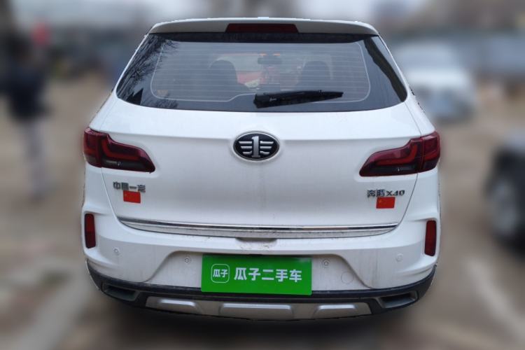 Used Bestune X40 2019 1.6L Automatic Luxury Edition China VI Rear