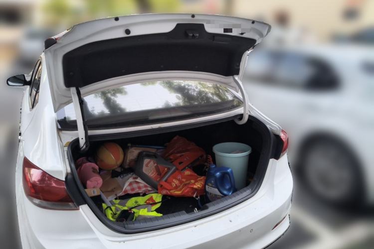 Used Hyundai Elantra (6th Generation / Lingdong) 2018 1.6L Automatic 15th Anniversary Special Edition Trunk