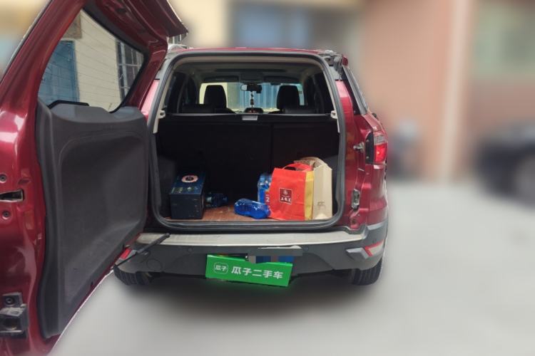 Used Ford EcoSport 2013 1.5L Automatic Prestige Model Trunk