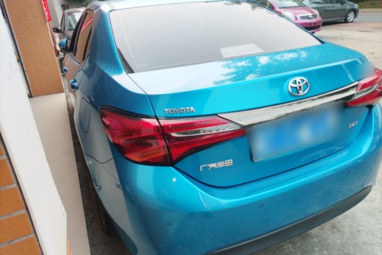 Used Toyota Levin 2018 185T CVT Luxury Edition China V Standard Rear Left 45 Deg