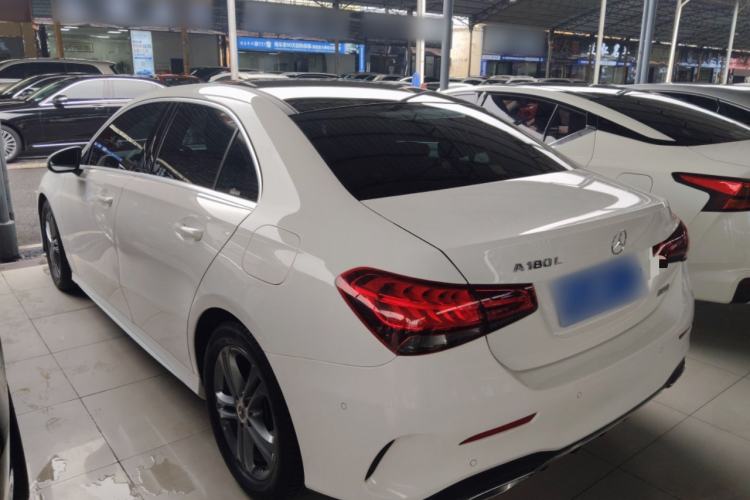 Used Mercedes-Benz A-Class 2021 A 180 L Sport Sedan Rear Left 45 Deg