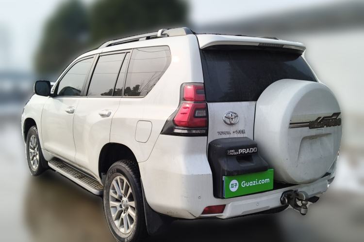 Used Toyota Prado 2018 3.5L Automatic TX-L with Rear-Mounted Spare Tire
