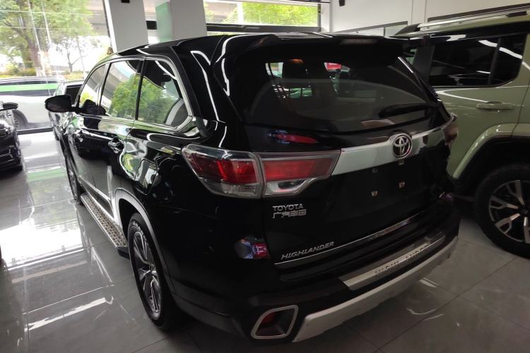 Used Toyota Highlander 2015 2.0T Four-Wheel Drive Elite Edition 7-Seater Rear Left 45 Deg