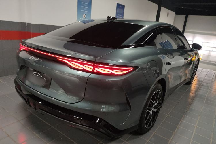 Used BYD Han L 2025 DM-p Four-Wheel-Drive LiDAR Flagship Model Rear Right 45 Deg
