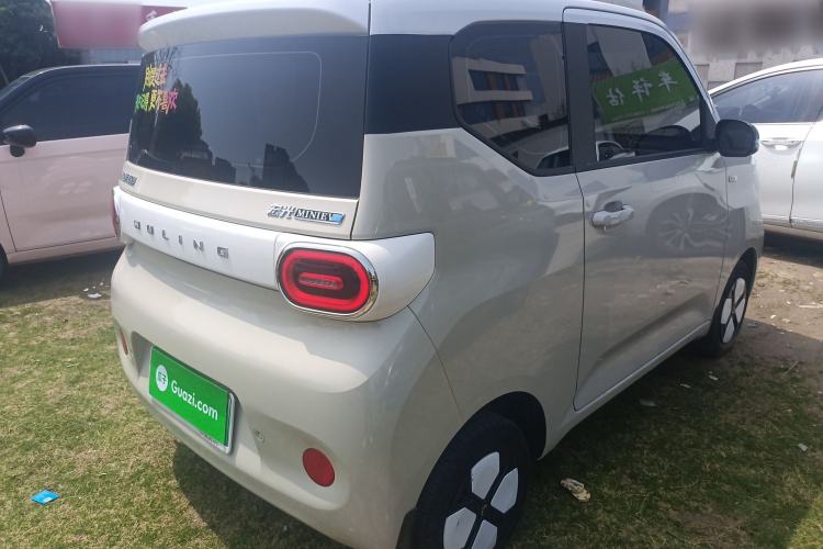 Used Wuling Hongguang MINIEV 2024 3rd Generation 215km Advanced Version Rear Right 45 Deg
