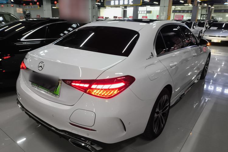 Used Mercedes-Benz C-Class New Energy 2025 C 350 eL Rear Right 45 Deg