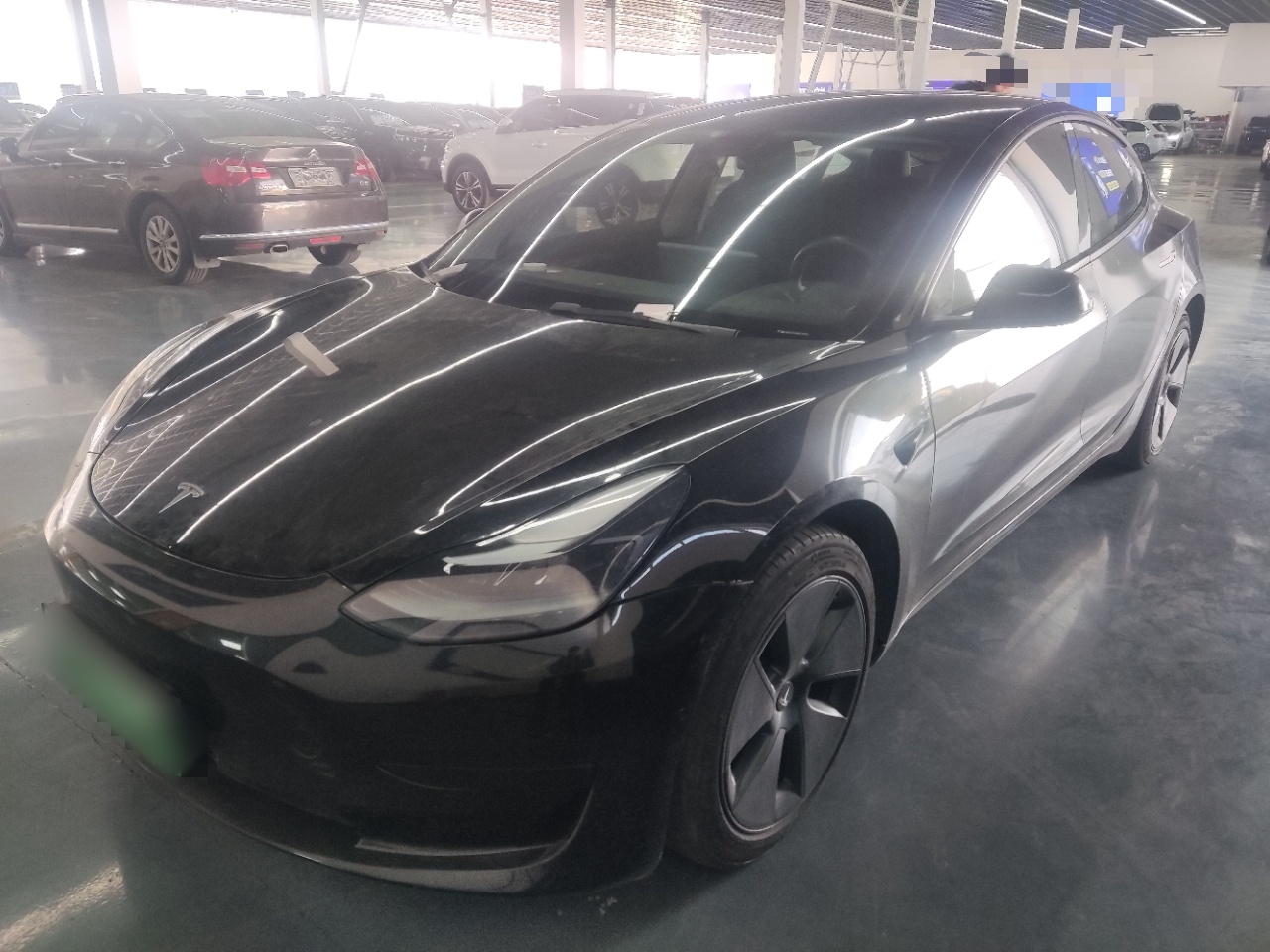 تحت مقدمة السيارة