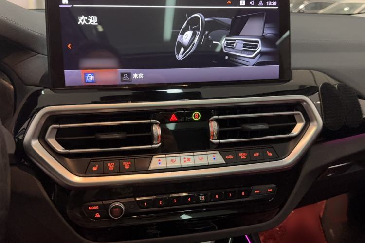 Used BMW X3 2022 Restyled xDrive25i M Sport Package Audio And AC Panel