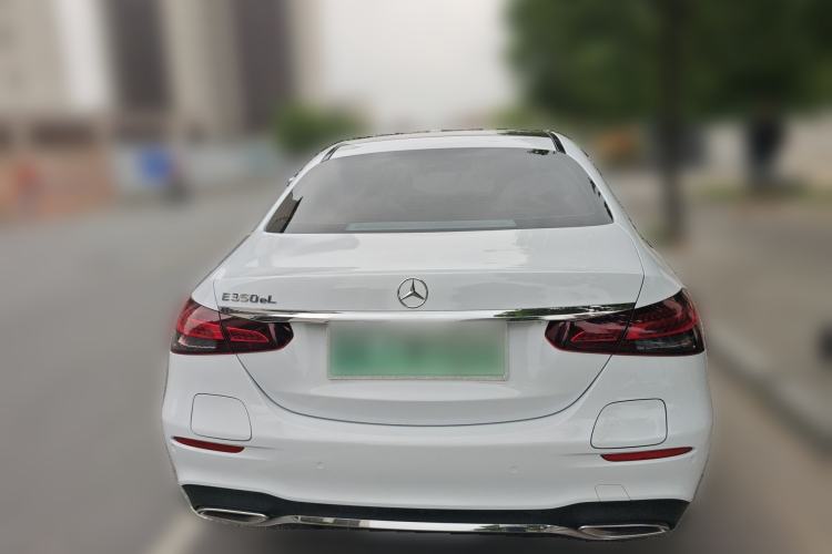 Used Mercedes-Benz E-Class New Energy 2022 E 350 e L Plug-in Hybrid Sports Sedan Rear