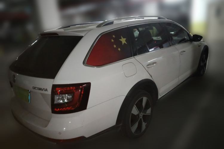 Used Skoda Octavia 2018 Station Wagon TSI280 DSG Luxury Edition Rear Right 45 Deg