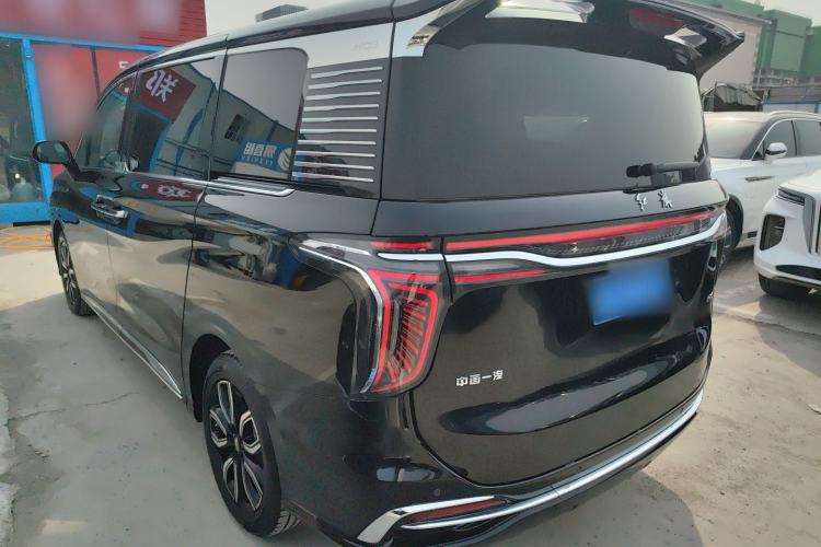 Used Hongqi HQ9 2023 2.0T Smart Connect Flagship Edition Rear Left 45 Deg