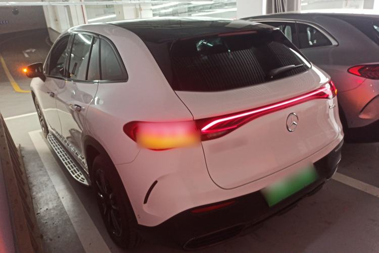 Used Mercedes-Benz EQE SUV 2024 350 4MATIC Pioneer Edition Rear Left 45 Deg