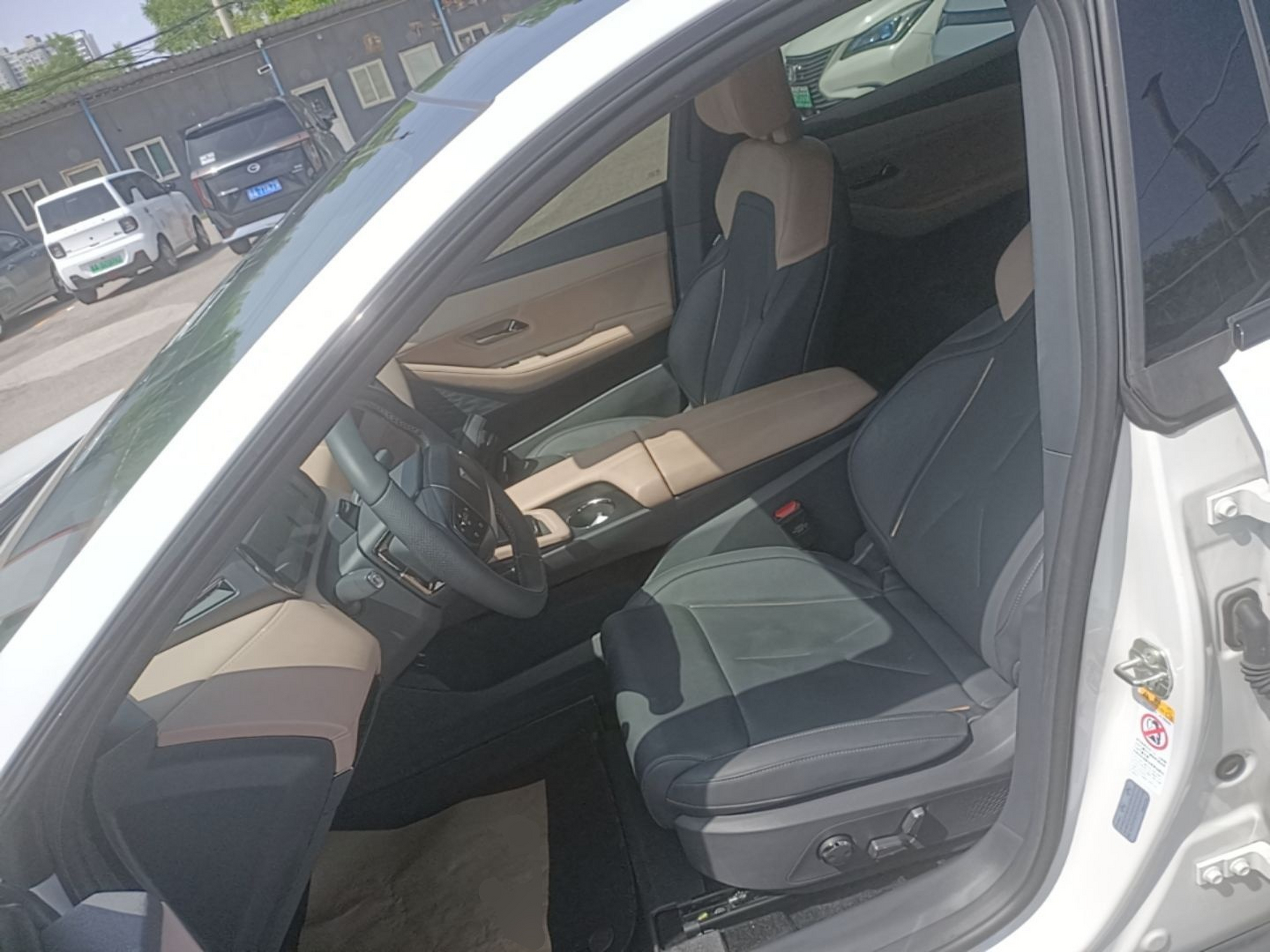 Avant de la voiture