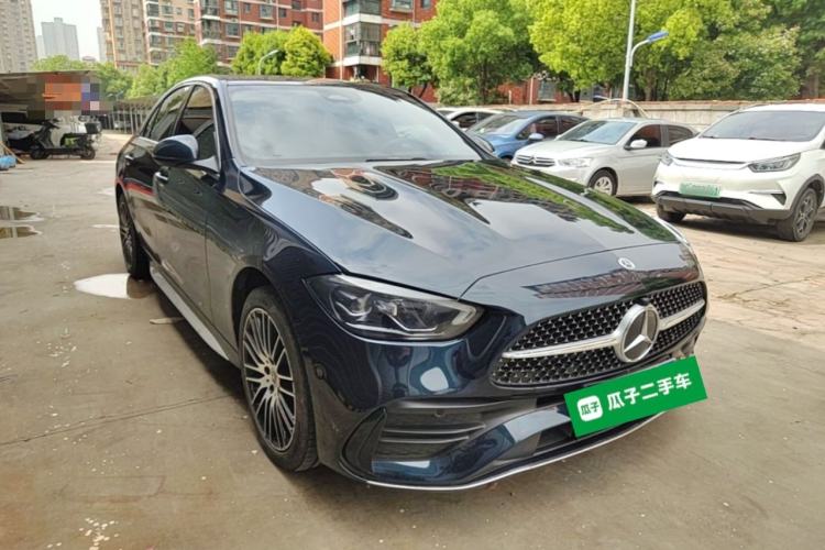 Used Mercedes-Benz C-Class 2023 Second Facelift C 260 L Sport Edition Front Right 45 Deg