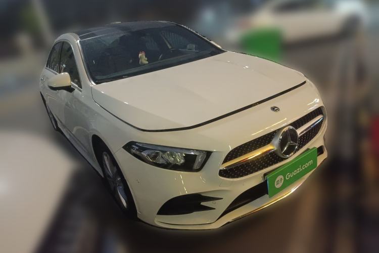 Used Mercedes-Benz A-Class 2022 Restyled A 200 L Sport Sedan Fashion Version Front Right 45 Deg