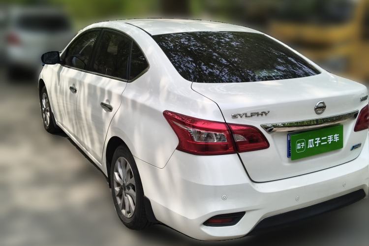 Used Nissan Sylphy 2019 1.6XV CVT Smart Connect Luxury Edition China VI Standard Rear Left 45 Deg