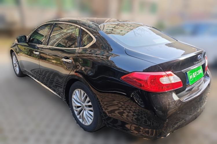 Used Infiniti Q70 2013 Q70L 3.5L Hybrid Luxury Edition Rear Left 45 Deg