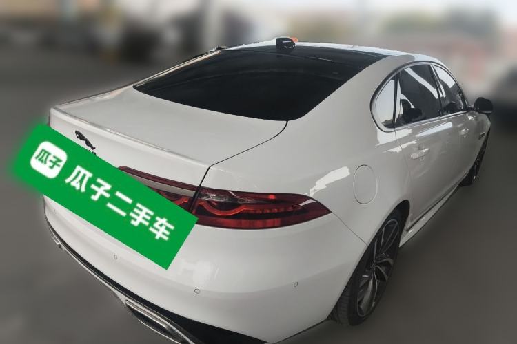 Used Jaguar XFL 2024 2.0T P300 Four-Wheel Drive Flagship Sport Gold Edition Rear Right 45 Deg