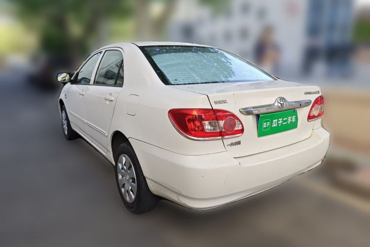 Used Toyota Corolla EX 2011 1.6L Automatic Classic Edition Rear Left 45 Deg