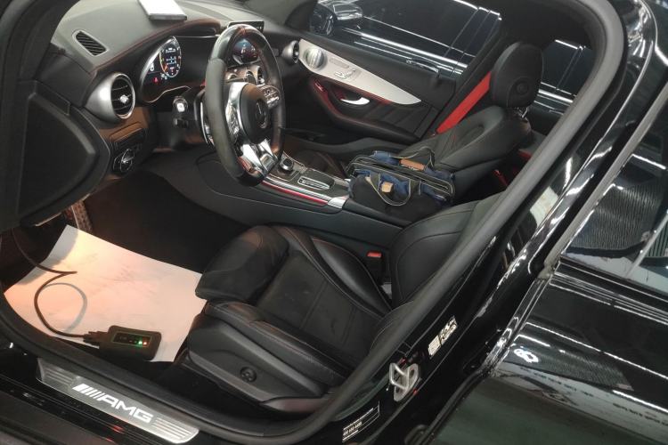 Used Mercedes-Benz GLC Coupe AMG 2020 AMG GLC 43 4MATIC Coupe SUV Left Front Seat